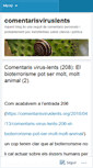 Mobile Screenshot of comentarisviruslents.org
